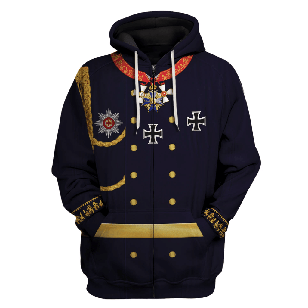 Gearhomie General Gerhard von Scharnhorst Costume Hoodie Sweatshirt T-Shirt Tracksuit - Gearhomie.com