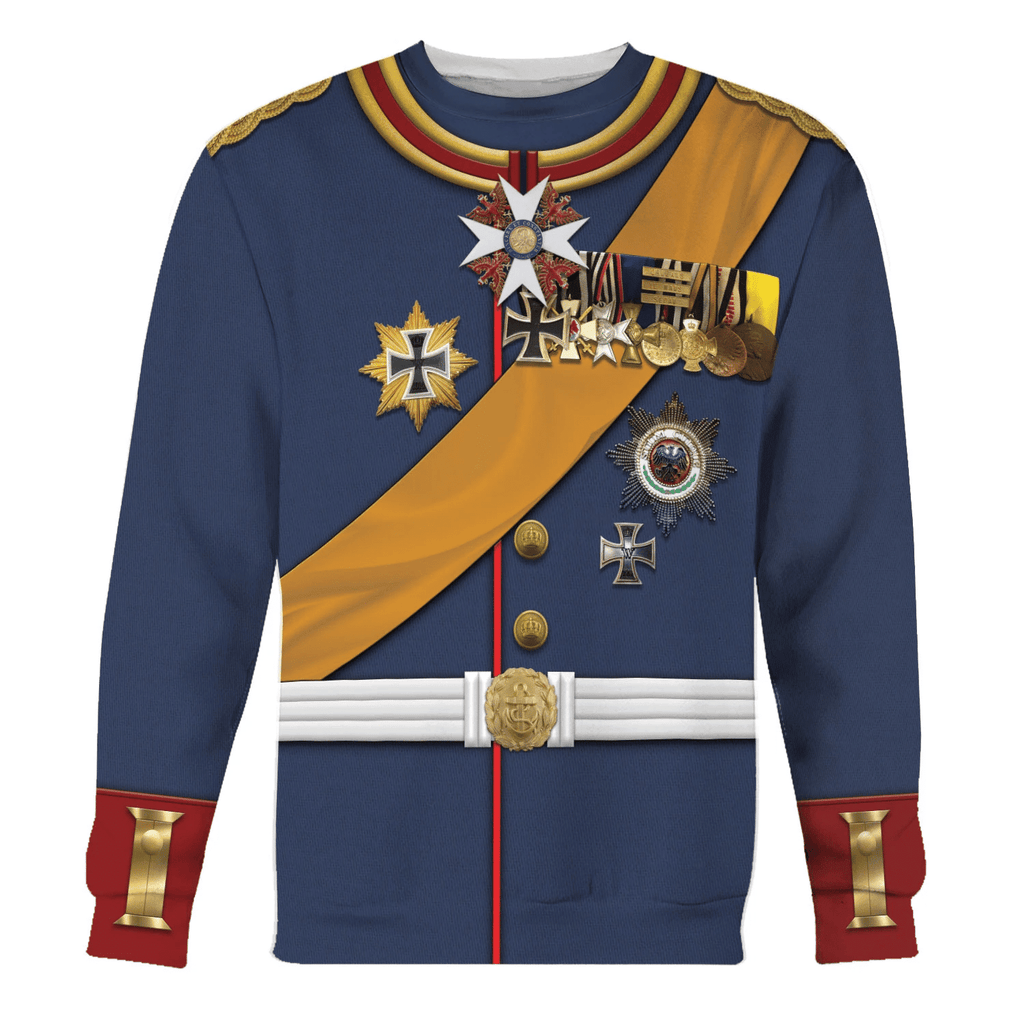 Gearhomie General Paul Von Hindenburg (1847-1934) Costume Hoodie Sweatshirt T-Shirt Tracksuit - Gearhomie.com