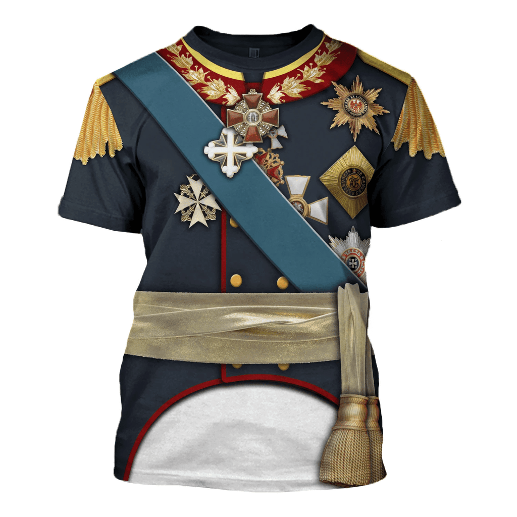 Gearhomie General Prince Pyotr Bagration Costume Hoodie Sweatshirt T-Shirt Tracksuit - Gearhomie.com