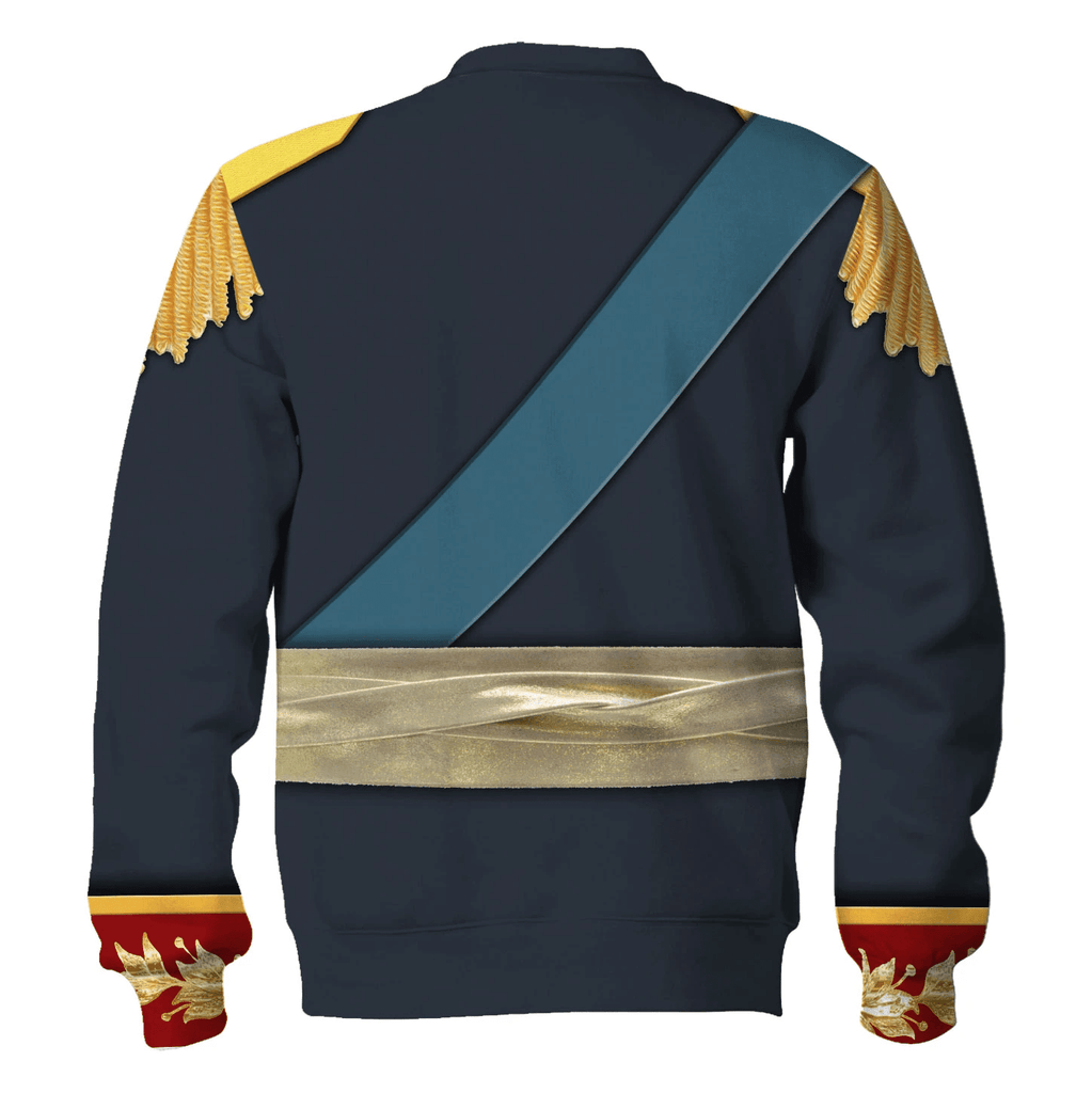 Gearhomie General Prince Pyotr Bagration Costume Hoodie Sweatshirt T-Shirt Tracksuit - Gearhomie.com