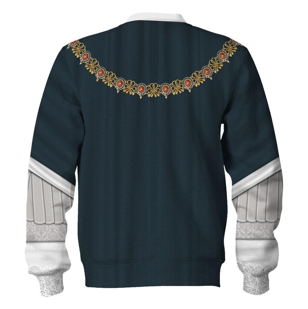 Gearhomie George I of England Costume Hoodie Sweatshirt T-Shirt Tracksuit - Gearhomie.com