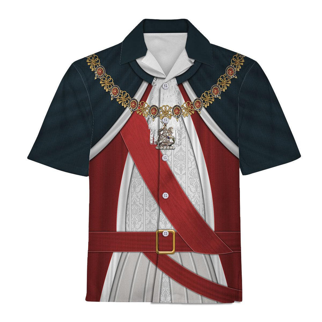 Gearhomie George I of England Costume Hoodie Sweatshirt T-Shirt Tracksuit - Gearhomie.com