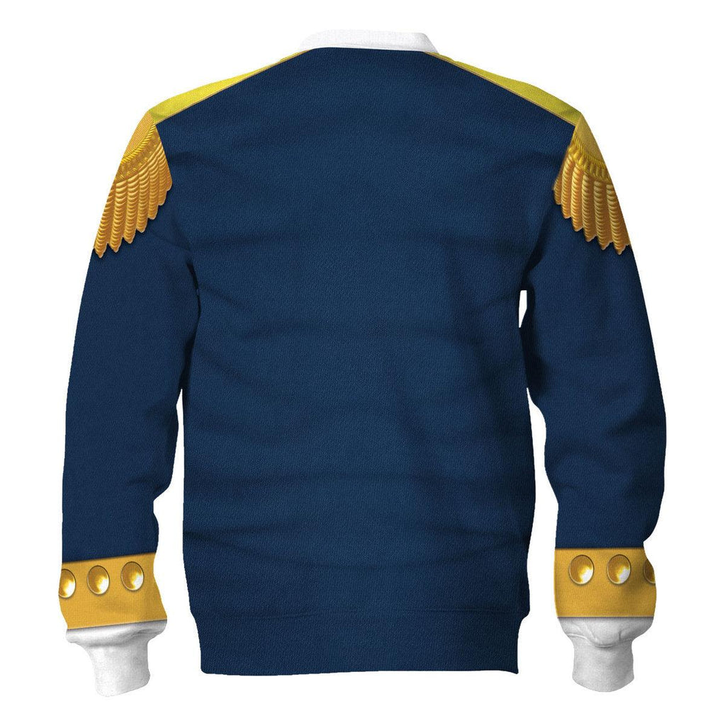 Gearhomie George Washington: Indispensable Man Uniform All Over Print Hoodie Sweatshirt T-Shirt Tracksuit - Gearhomie.com