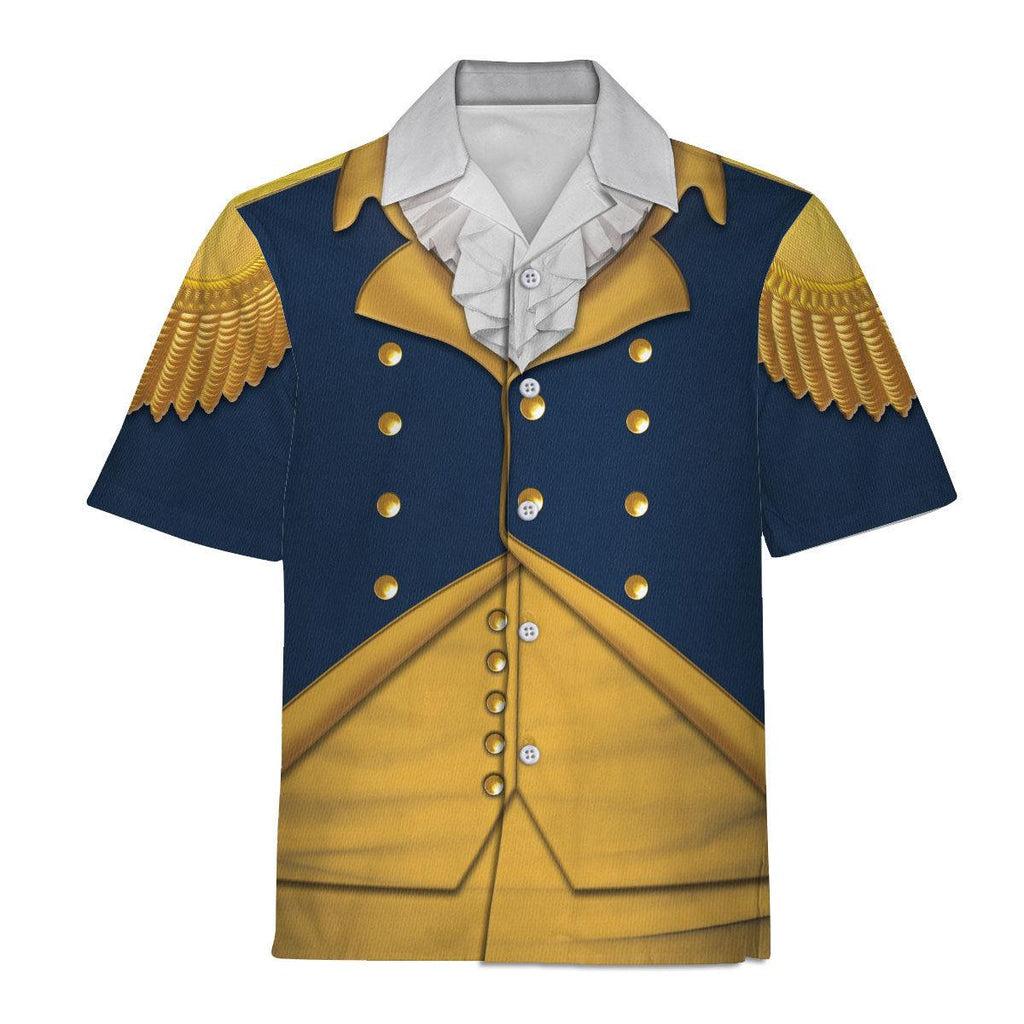 Gearhomie George Washington: Indispensable Man Uniform All Over Print Hoodie Sweatshirt T-Shirt Tracksuit - Gearhomie.com