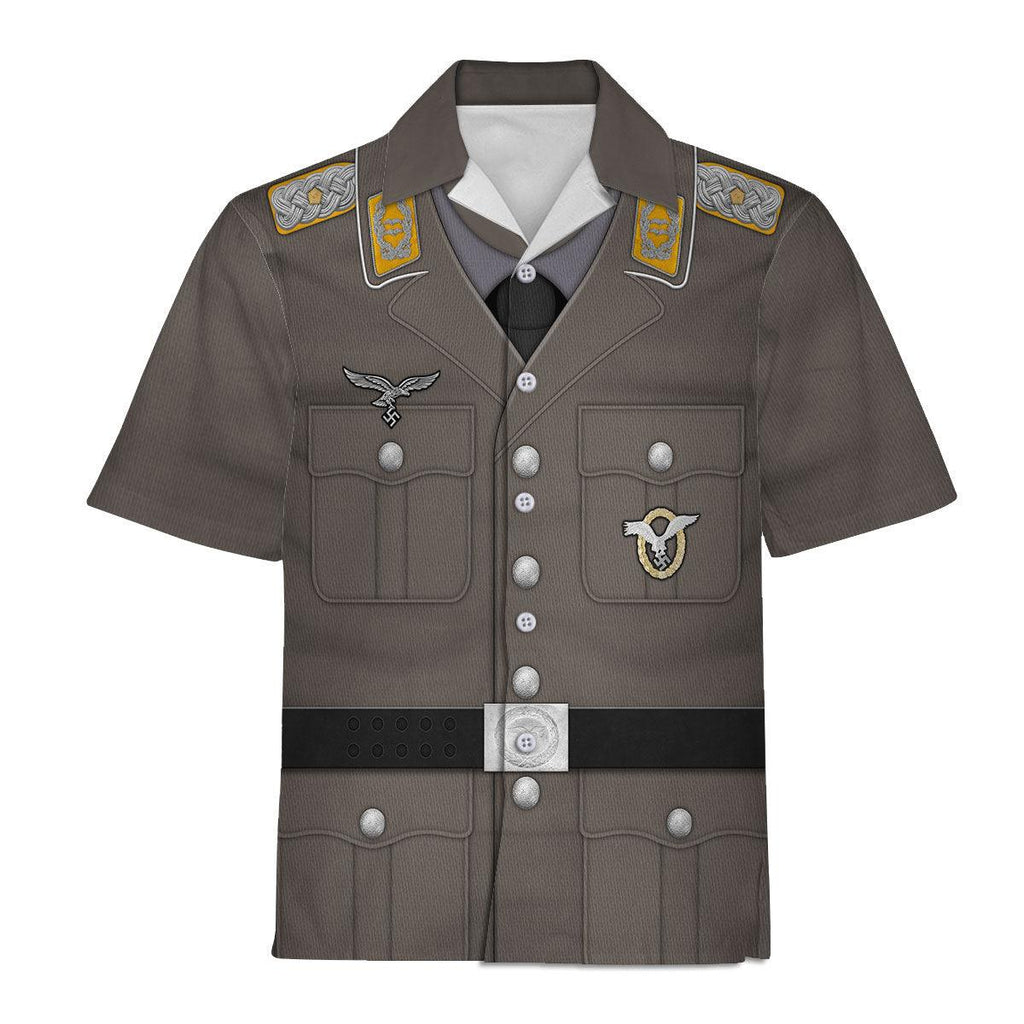 Gearhomie German Air Force (Luftwaffe)-Pilot-Full Dress Costume Hoodie Sweatshirt T-Shirt Tracksuit - Gearhomie.com