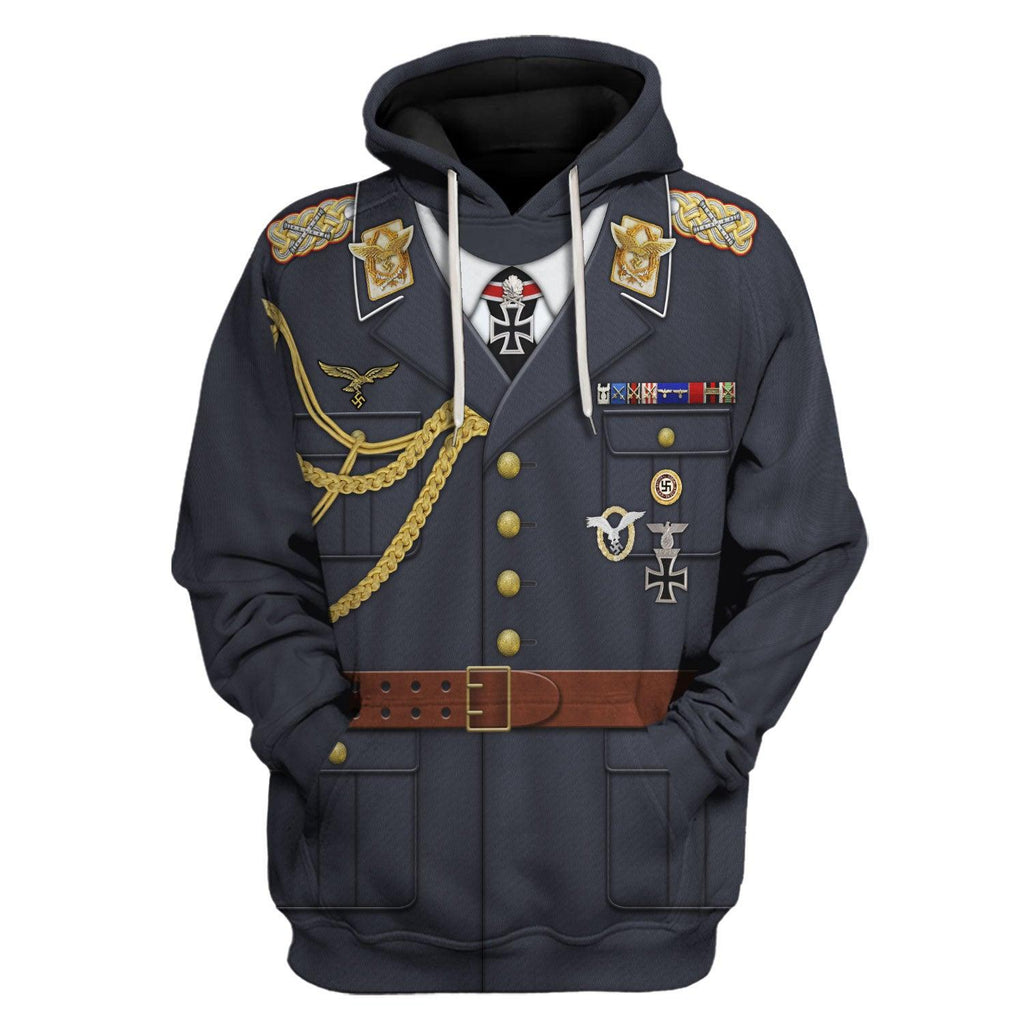 Gearhomie German General Erhard Milch Costume Hoodie Sweatshirt T-Shirt Tracksuit - Gearhomie.com