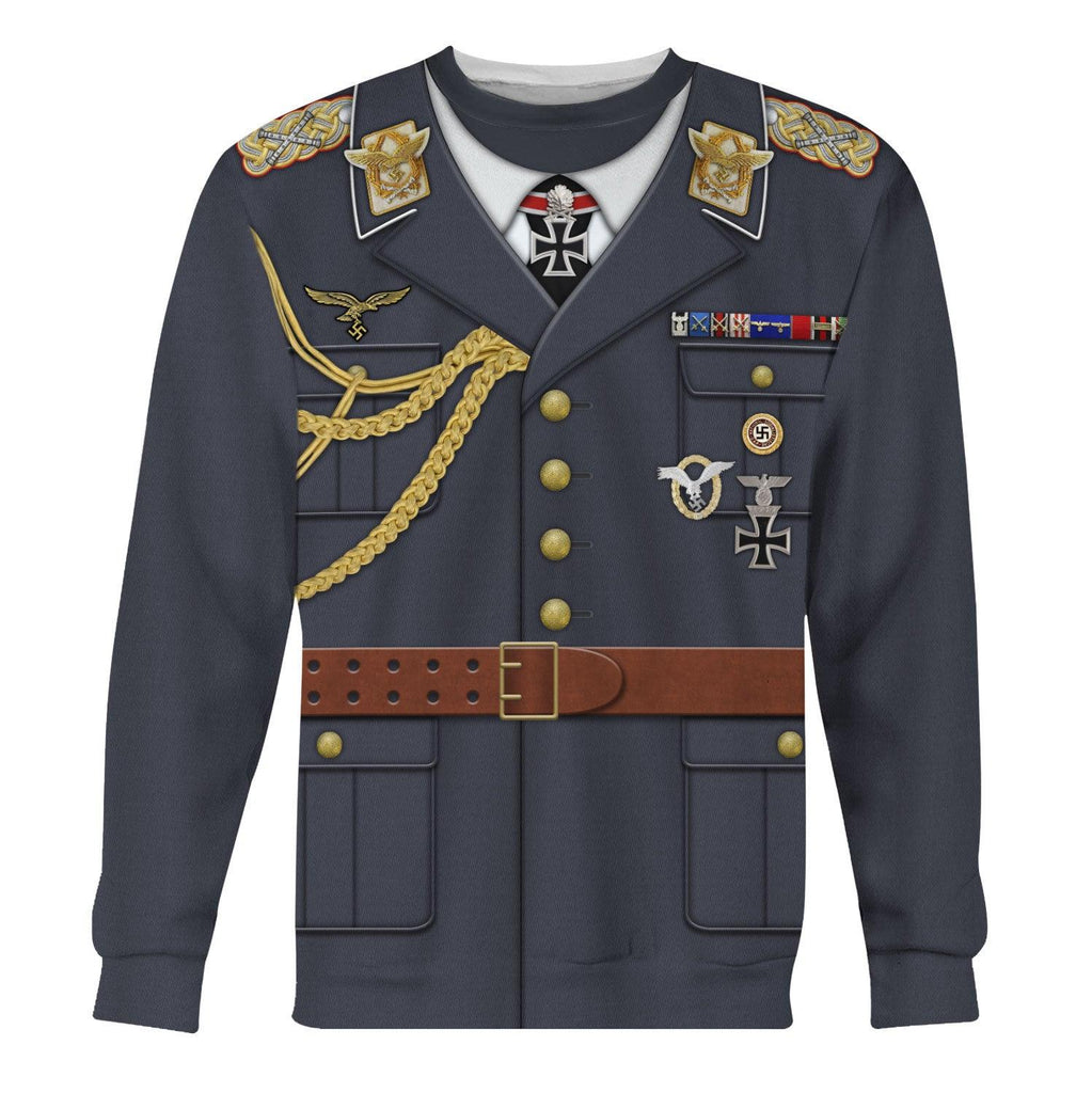 Gearhomie German General Erhard Milch Costume Hoodie Sweatshirt T-Shirt Tracksuit - Gearhomie.com