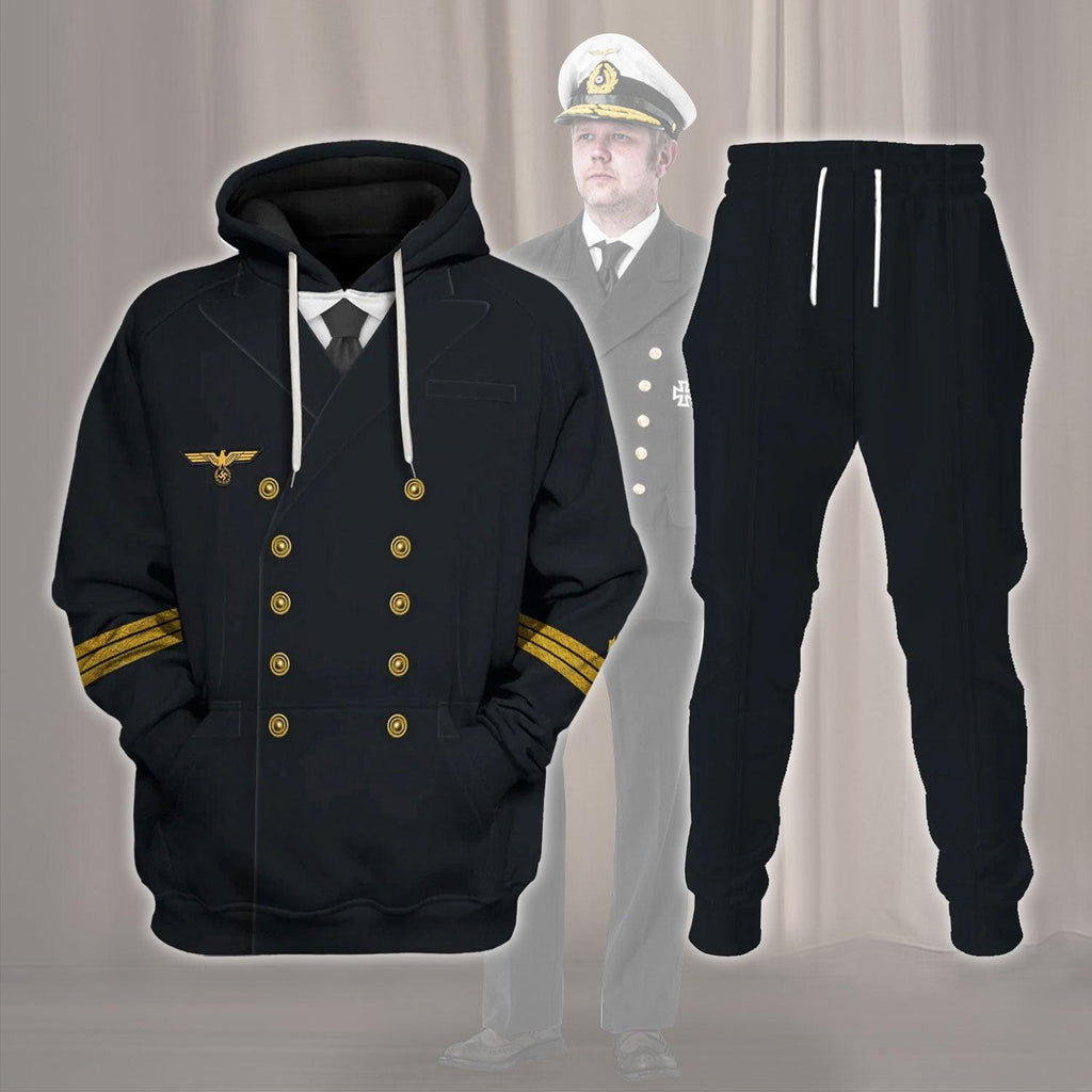 Gearhomie German Kriegsmarine (War Navy) Costume Hoodie Sweatshirt T-Shirt Tracksuit - Gearhomie.com