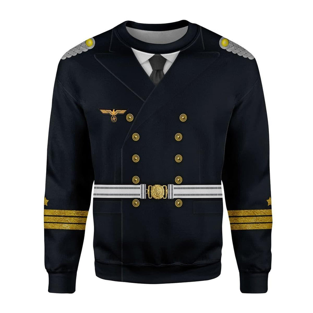 Gearhomie German Kriegsmarine (War Navy) Costume Hoodie Sweatshirt T-Shirt Tracksuit - Gearhomie.com