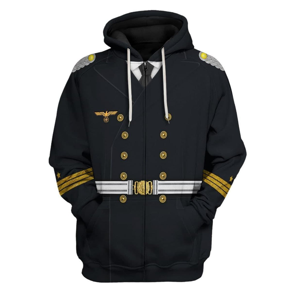 Gearhomie German Kriegsmarine (War Navy) Costume Hoodie Sweatshirt T-Shirt Tracksuit - Gearhomie.com