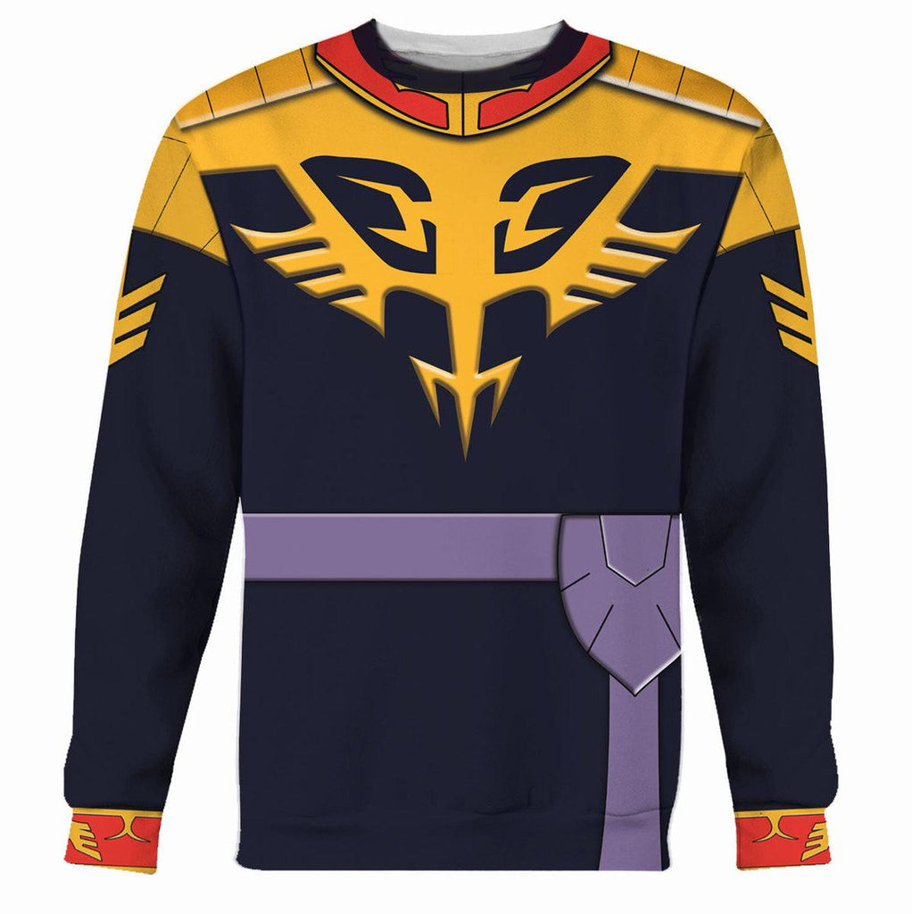 Gearhomie Gihren Zabi Gundam Costume All Over Print Tracksuit Hoodie - DucG