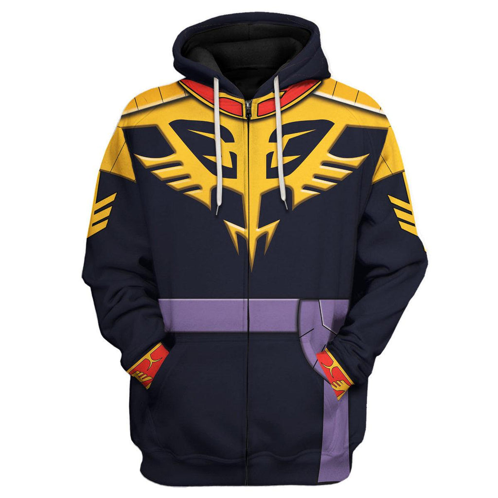 Gearhomie Gihren Zabi Gundam Costume All Over Print Tracksuit Hoodie - DucG