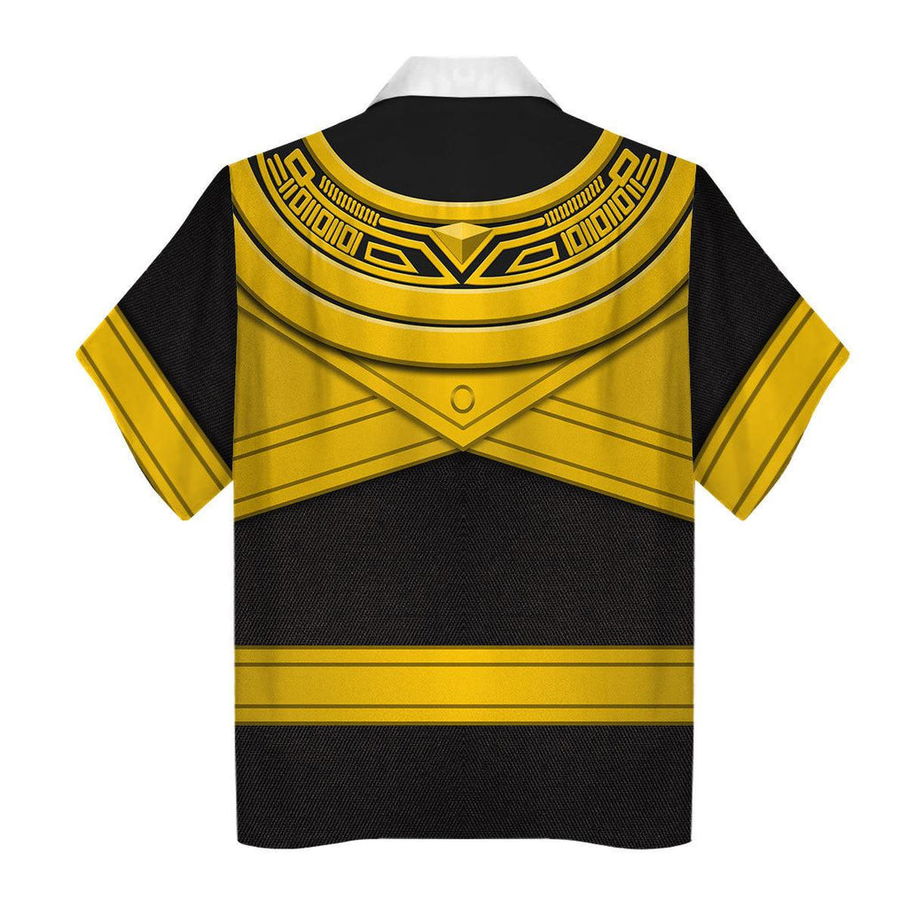 Gearhomie Gold Power Rangers Zeo Hoodies Sweatshirt T-shirt Hawaiian Tracksuit - Gearhomie.com