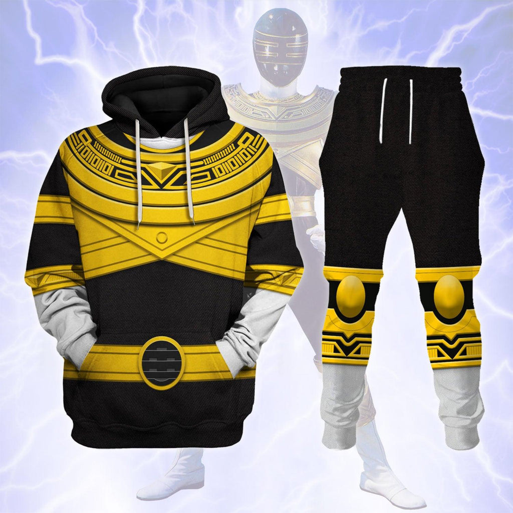 Gearhomie Gold Power Rangers Zeo Hoodies Sweatshirt T-shirt Hawaiian Tracksuit - Gearhomie.com