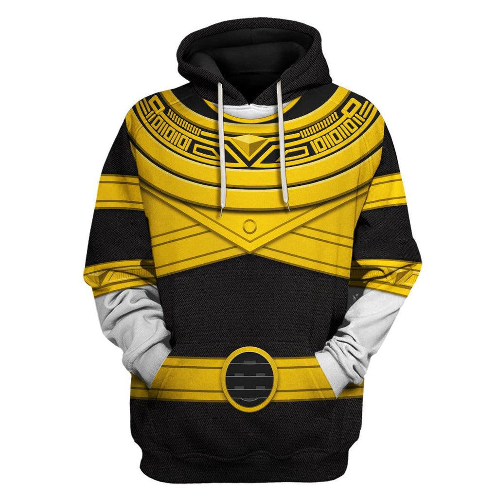 Gearhomie Gold Power Rangers Zeo Hoodies Sweatshirt T-shirt Hawaiian Tracksuit - Gearhomie.com