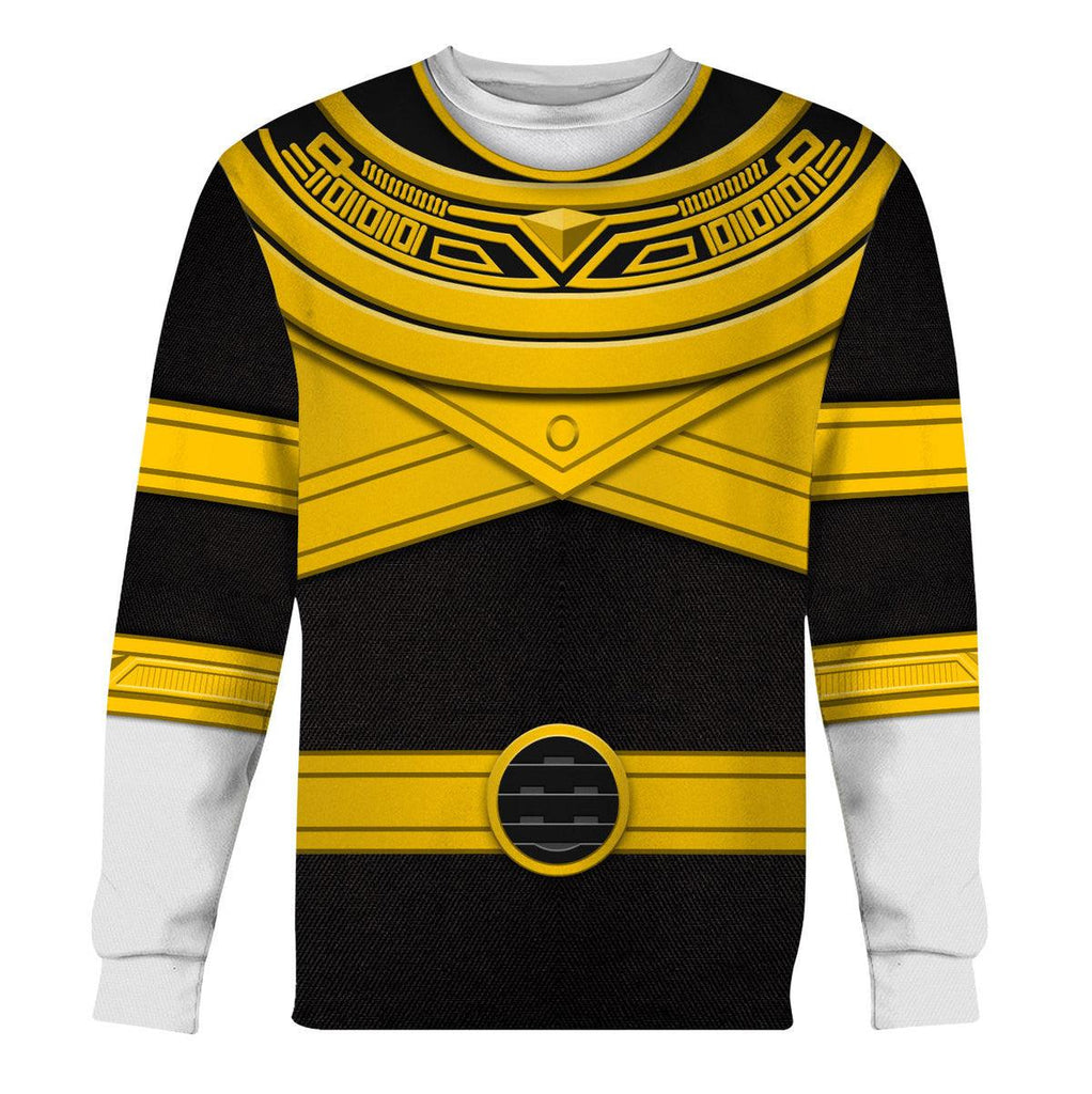 Gearhomie Gold Power Rangers Zeo Hoodies Sweatshirt T-shirt Hawaiian Tracksuit - Gearhomie.com