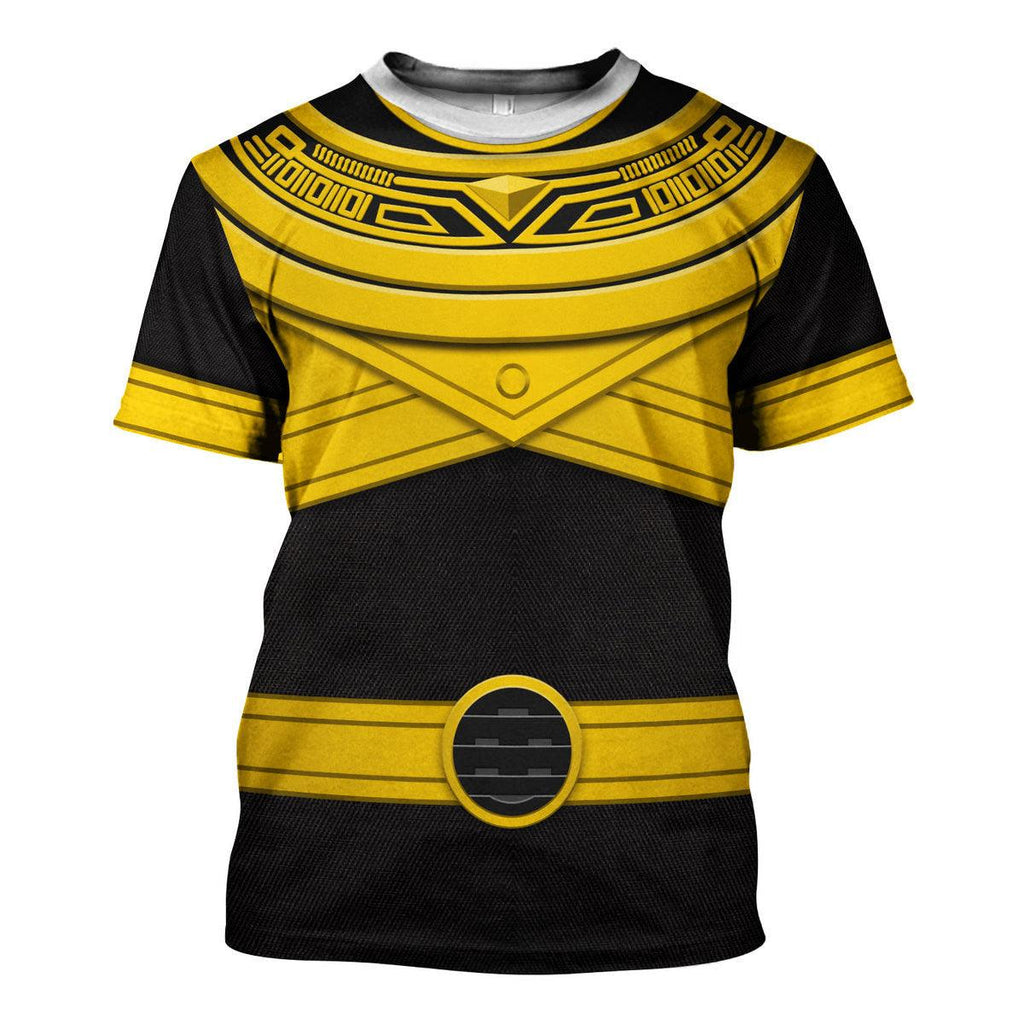 Gearhomie Gold Power Rangers Zeo Hoodies Sweatshirt T-shirt Hawaiian Tracksuit - Gearhomie.com