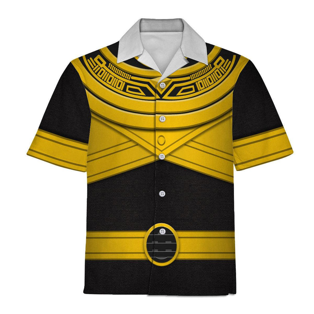 Gearhomie Gold Power Rangers Zeo Hoodies Sweatshirt T-shirt Hawaiian Tracksuit - Gearhomie.com