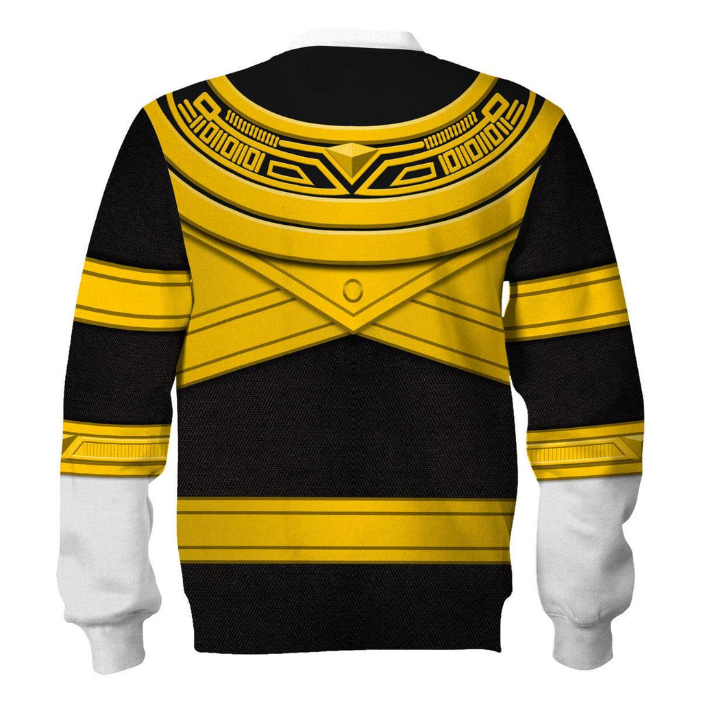 Gearhomie Gold Power Rangers Zeo Hoodies Sweatshirt T-shirt Hawaiian Tracksuit - Gearhomie.com