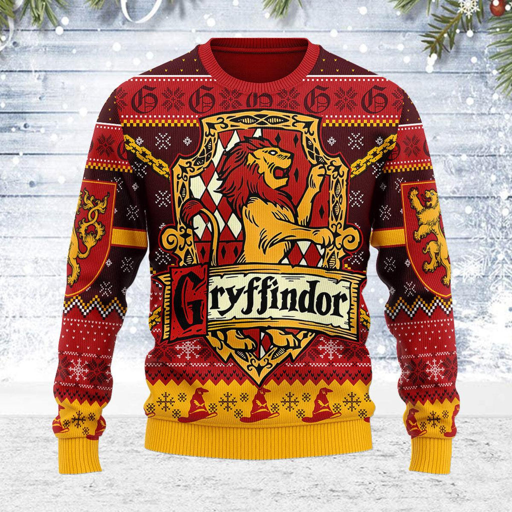 Gearhomie Gryffindor Christmas Sweater - Gearhomie.com