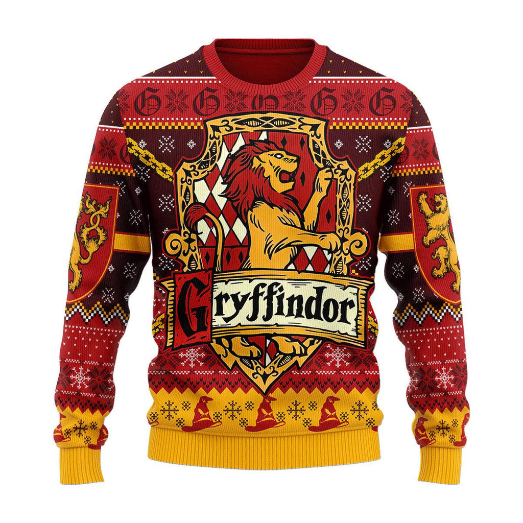 Gearhomie Gryffindor Christmas Sweater - Gearhomie.com