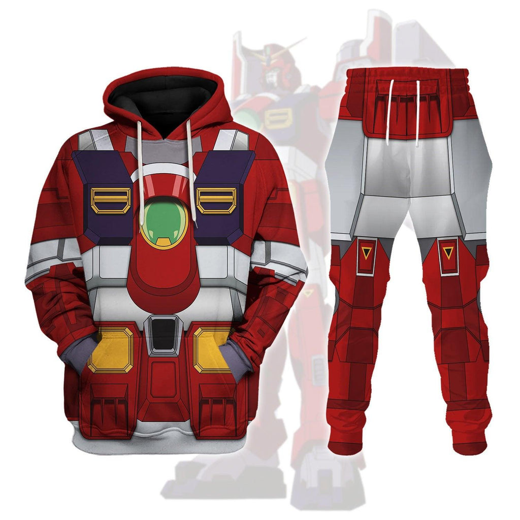 Gearhomie Gundam Leopard Destroy Costume All Over Print Tracksuit Hoodie - DucG