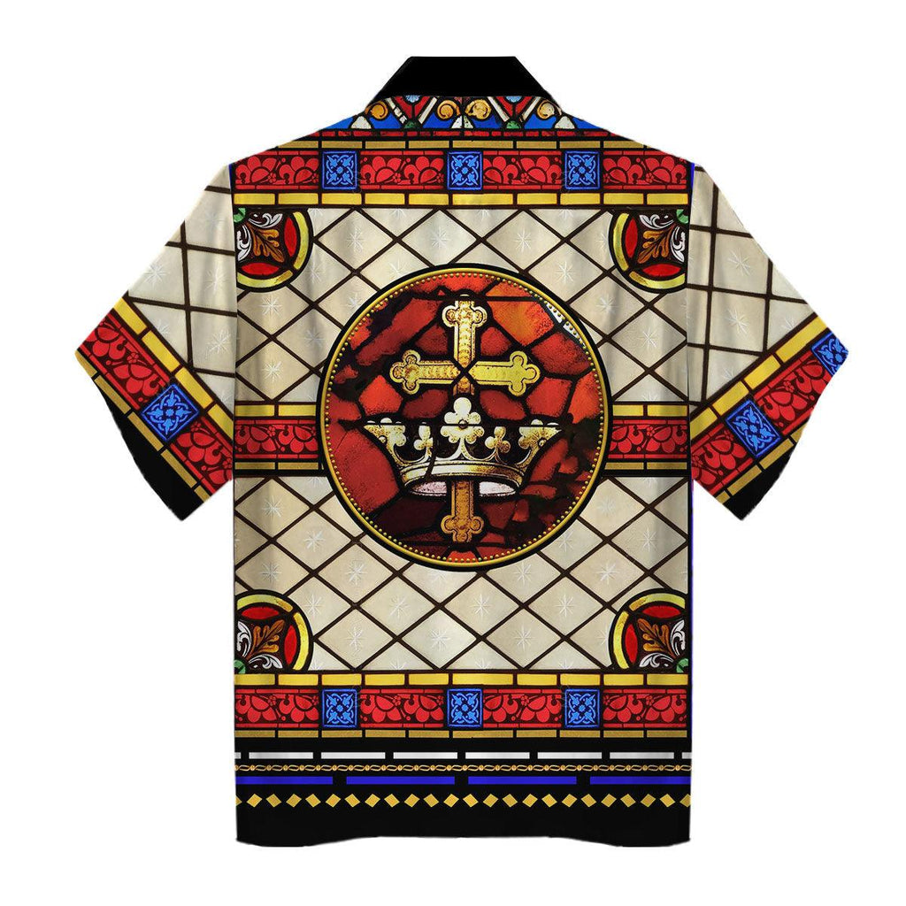 Gearhomie Hawaiian Shirt Jesus The King of Kings 3D Apparel - Gearhomie.com