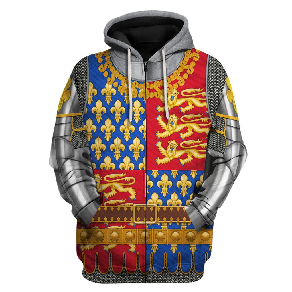 Gearhomie Henry IV Of England Amour Knights Costume Hoodie Sweatshirt T-Shirt Tracksuit - Gearhomie.com