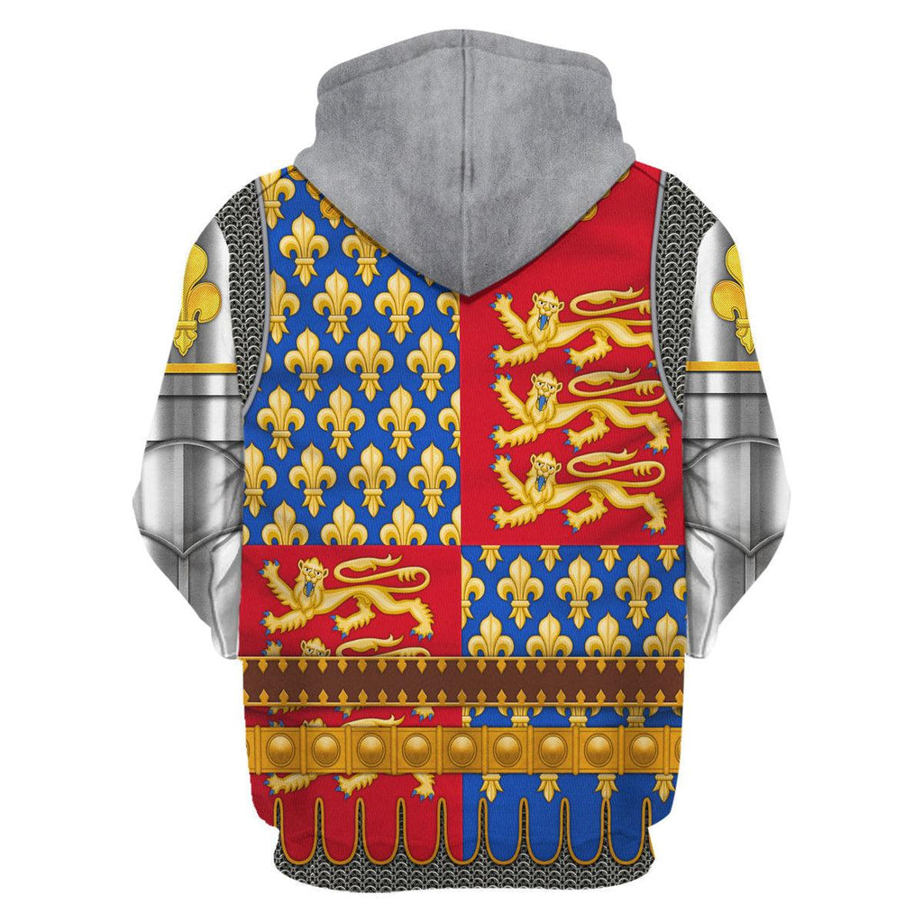 Gearhomie Henry IV Of England Amour Knights Costume Hoodie Sweatshirt T-Shirt Tracksuit - Gearhomie.com