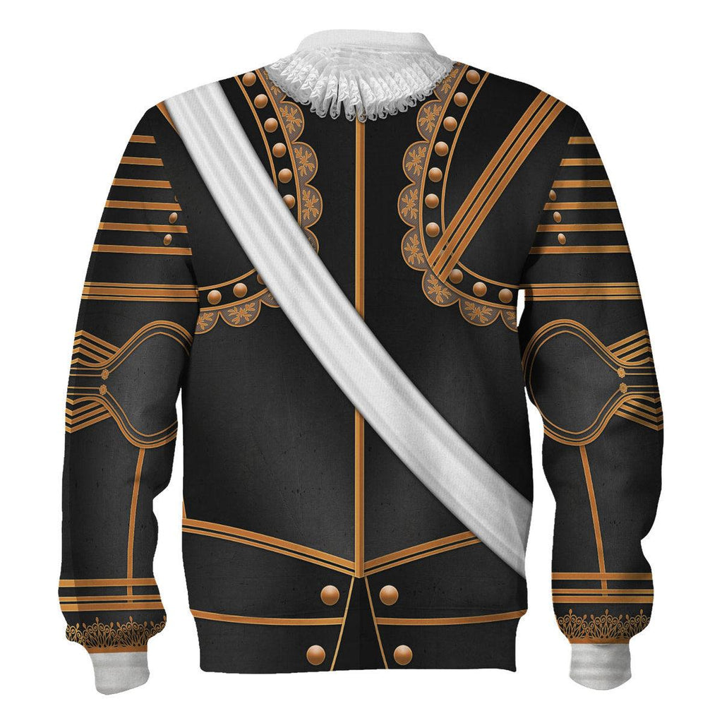 Gearhomie Henry IV of France Armour Costume All Over Print Hoodie Sweatshirt T-Shirt Tracksuit - Gearhomie.com