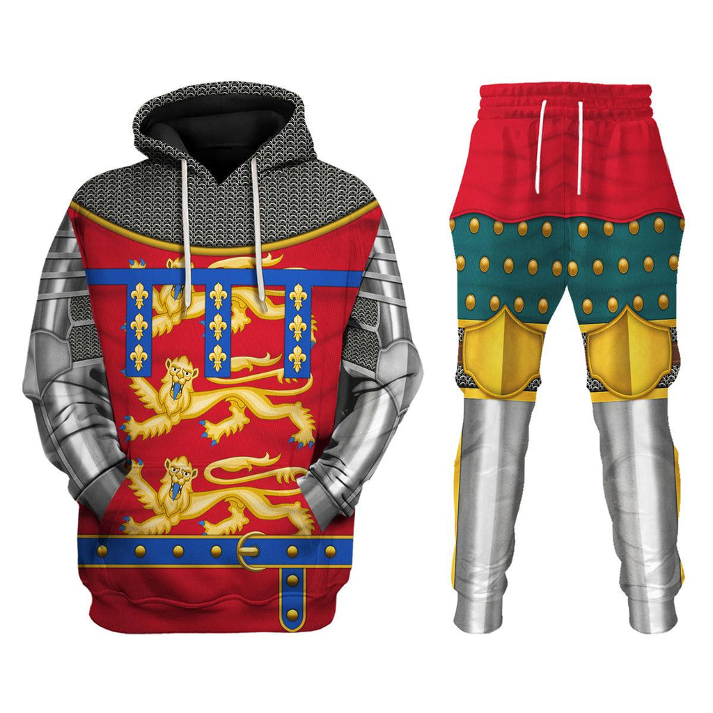 Gearhomie Henry of Grosmont, 1st Duke of Lancaster Costume Hoodie Sweatshirt T-Shirt Tracksuit - Gearhomie.com