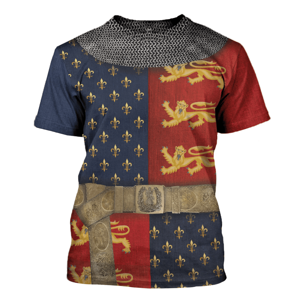 Gearhomie Henry V of England Costume Hoodie Sweatshirt T-Shirt Tracksuit - Gearhomie.com