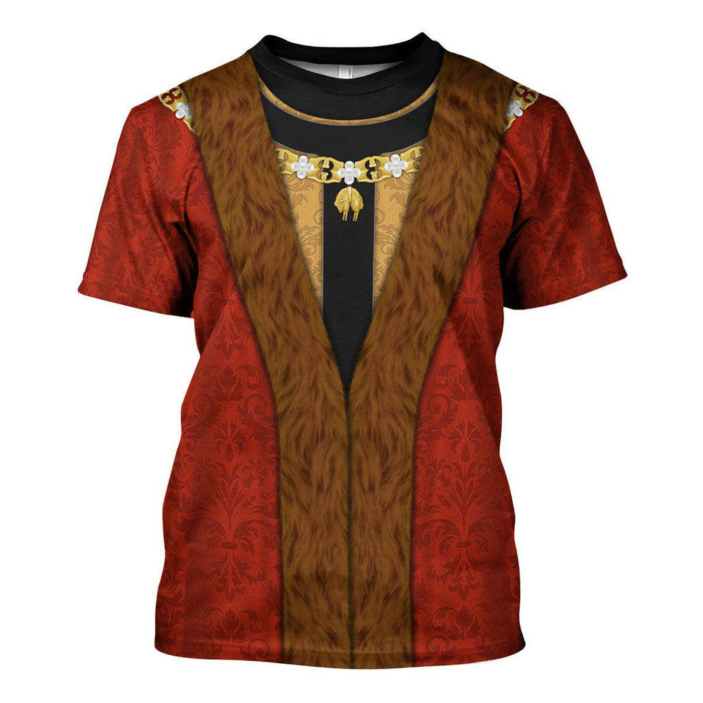 Gearhomie Henry VII of England Costume Hoodie Sweatshirt T-Shirt Tracksuit - Gearhomie.com