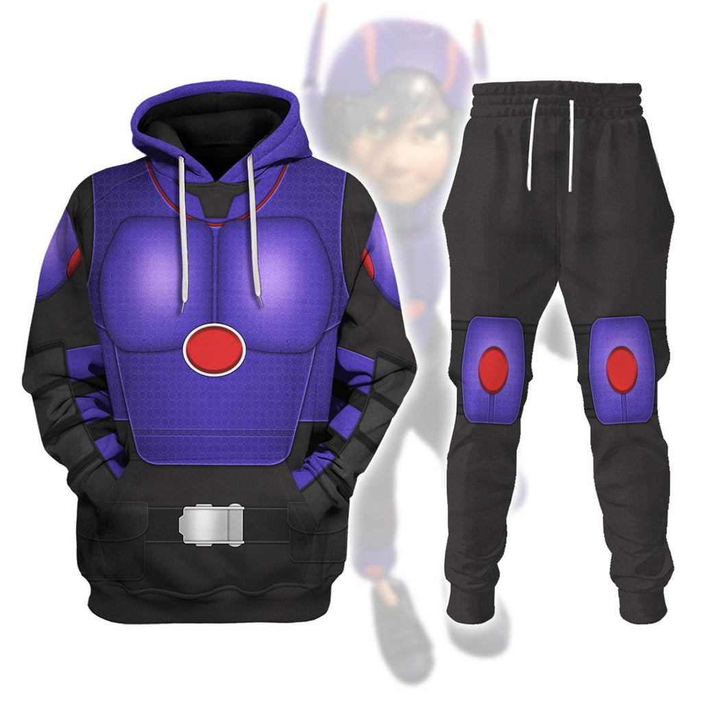 Gearhomie Hiro's Super Armor Cosplay Costume Hoodie Sweatshirt T-Shirt Sweatpants - Gearhomie.com