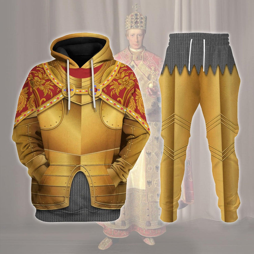 Gearhomie Holy Roman Emperor Costume Hoodie Sweatshirt T-Shirt Tracksuit - Gearhomie.com