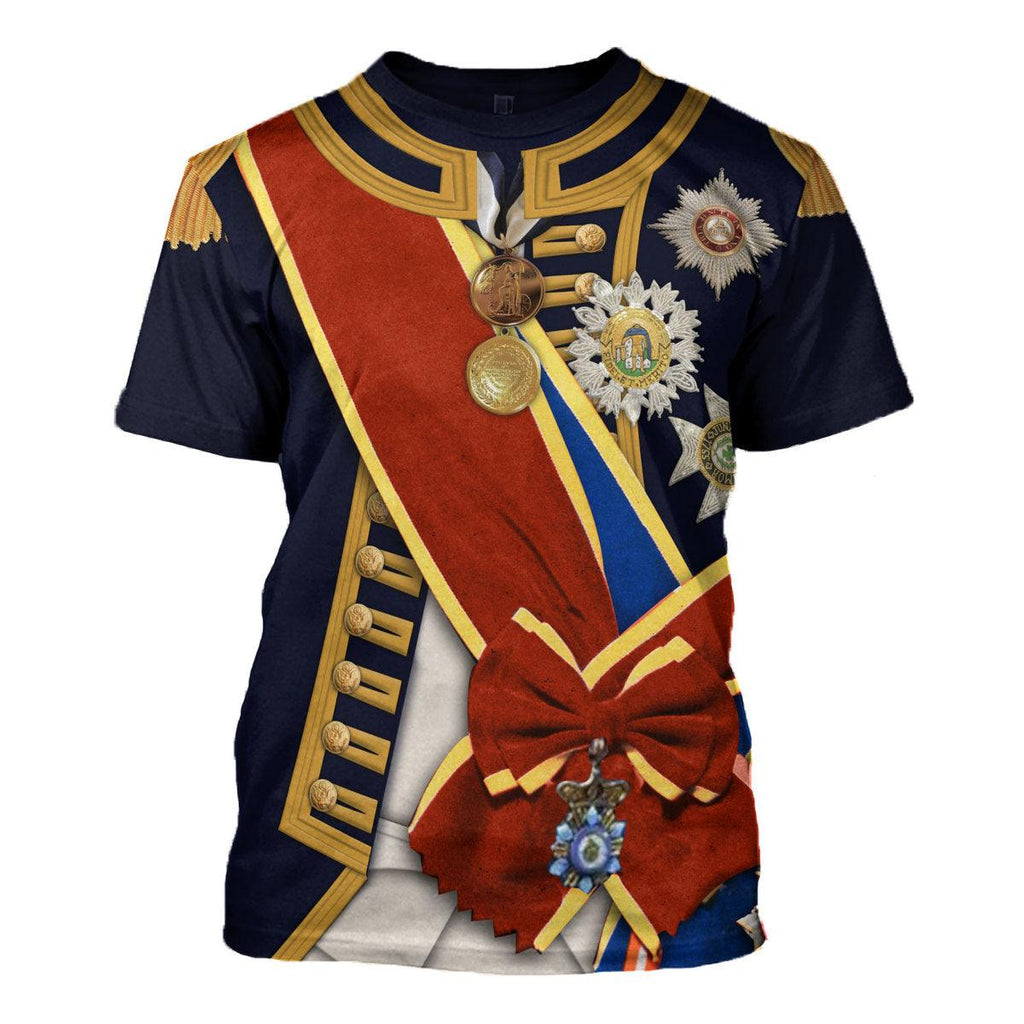 Gearhomie Horatio Nelson 1st Viscount Nelson Navy Sailor Costume Hoodie Sweatshirt T-Shirt Tracksuit - Gearhomie.com