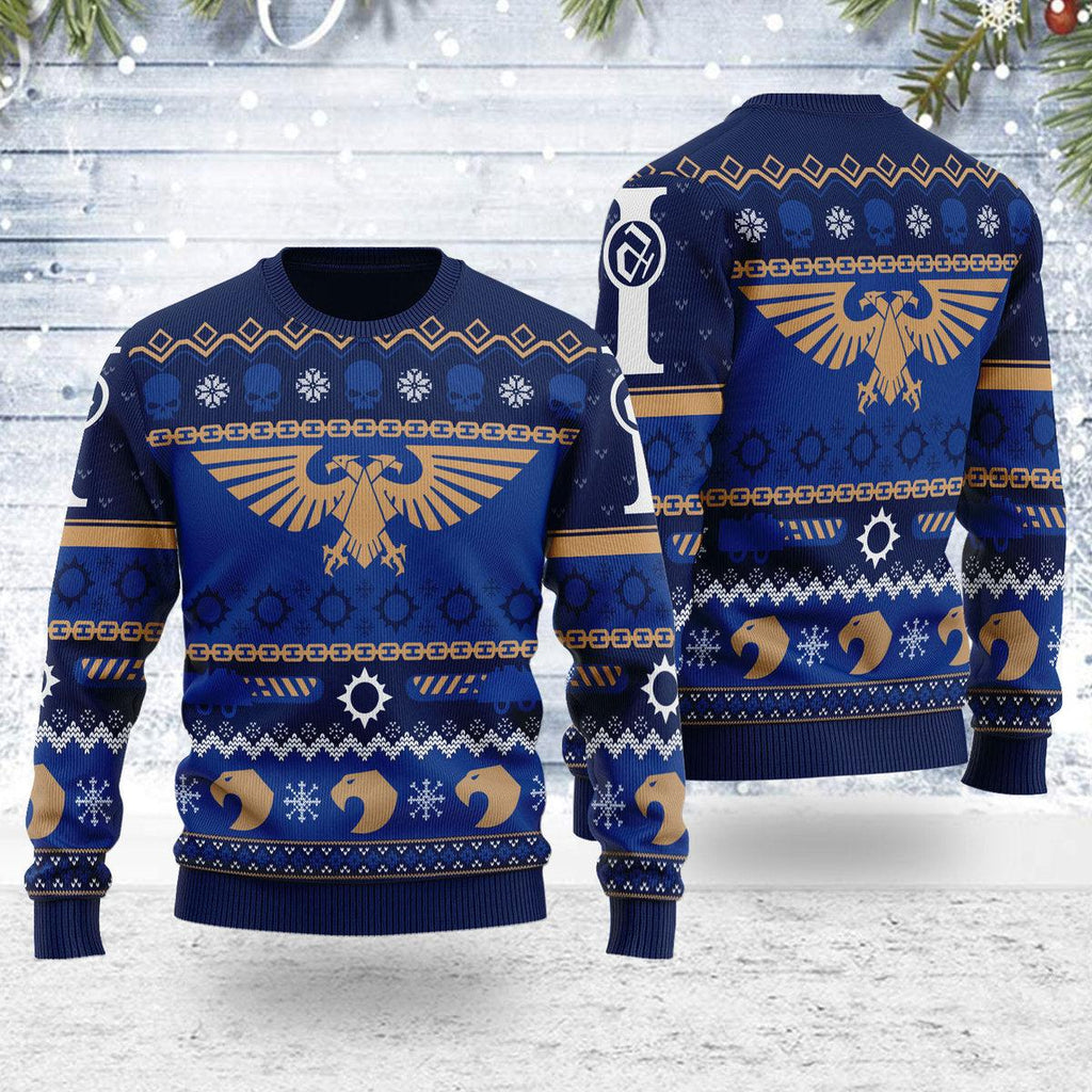 Gearhomie Icy Imperium Knitted Iconic Ugly Christmas Sweater - Gearhomie.com