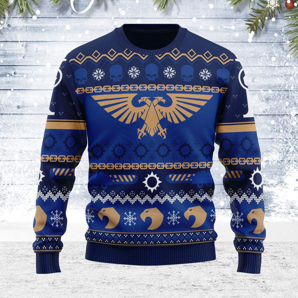 Gearhomie Icy Imperium Knitted Iconic Ugly Christmas Sweater - Gearhomie.com