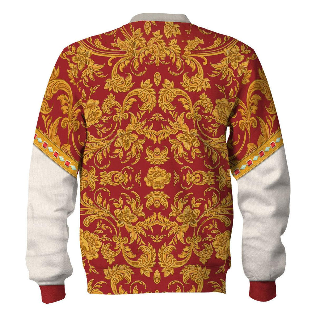 Gearhomie Imperial Dress of Holy Roman Emperor Costume Hoodie Sweatshirt T-Shirt Tracksuit - Gearhomie.com