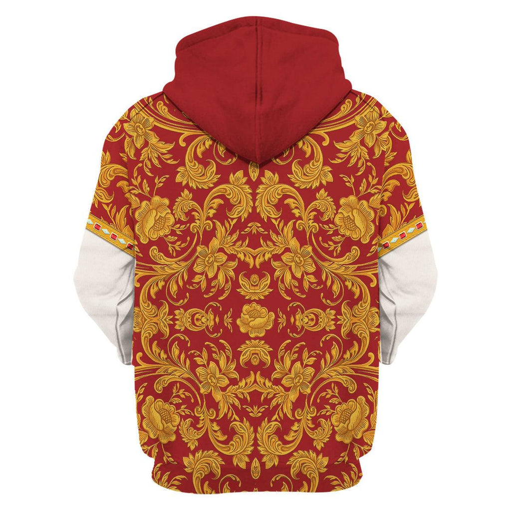 Gearhomie Imperial Dress of Holy Roman Emperor Costume Hoodie Sweatshirt T-Shirt Tracksuit - Gearhomie.com