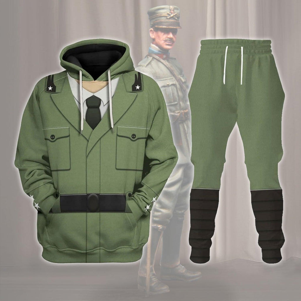 Gearhomie Italian Military WWI Costume Hoodie Sweatshirt T-Shirt Tracksuit - Gearhomie.com