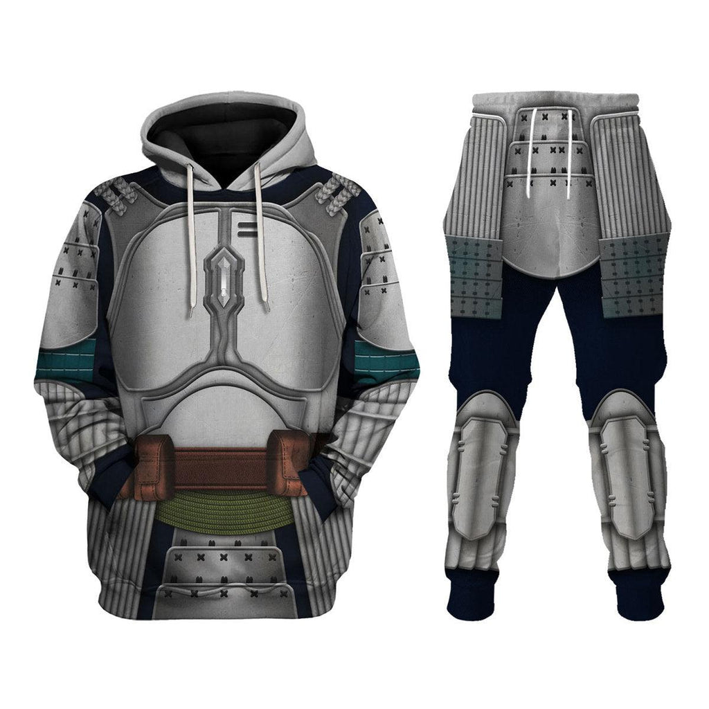 Gearhomie Jango Fet Samurai Costume Hoodie Sweatshirt T-Shirt Sweatpants - Gearhomie.com