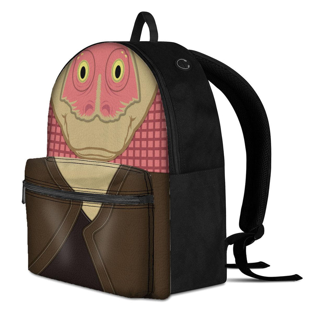 Gearhomie Jar Jar Binks Custom Backpack - DucG