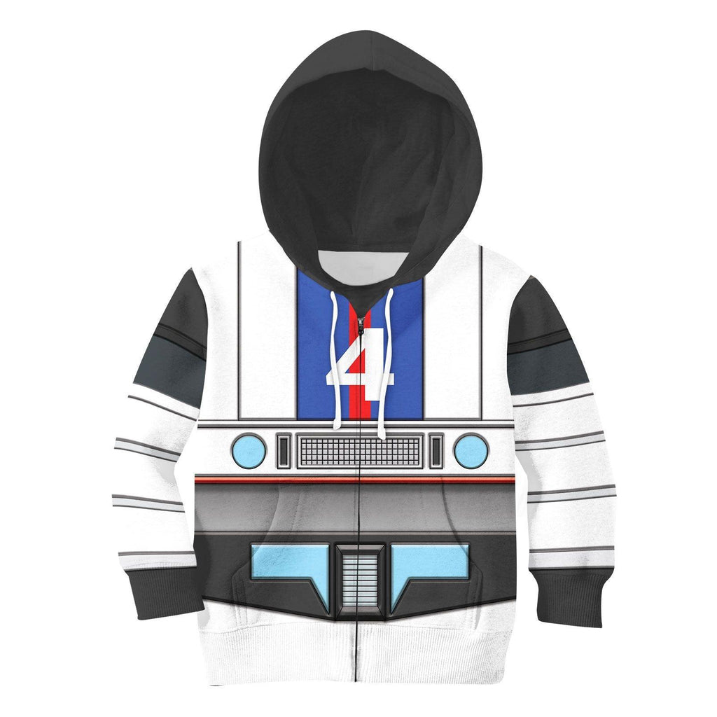 Gearhomie Jazz G1 Kid Costume Cosplay Hoodie Sweatshirt T-Shirt - Gearhomie.com