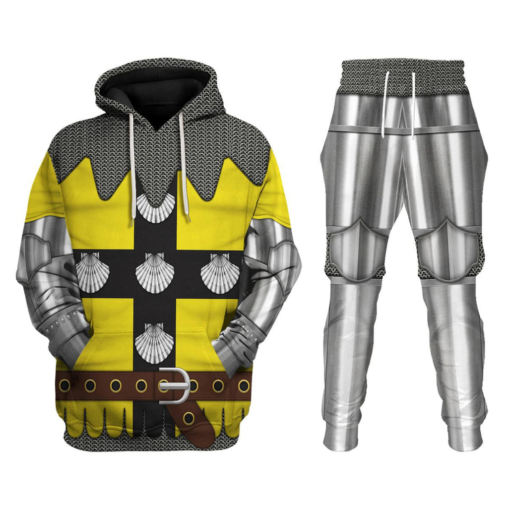 Gearhomie Jean III de Grailly Costume Hoodie Sweatshirt T-Shirt Tracksuit - Gearhomie.com