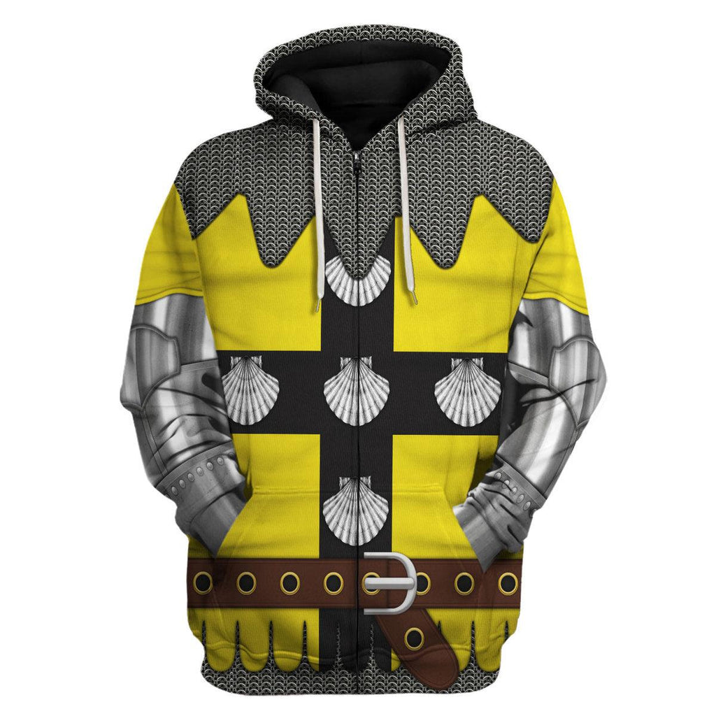 Gearhomie Jean III de Grailly Costume Hoodie Sweatshirt T-Shirt Tracksuit - Gearhomie.com