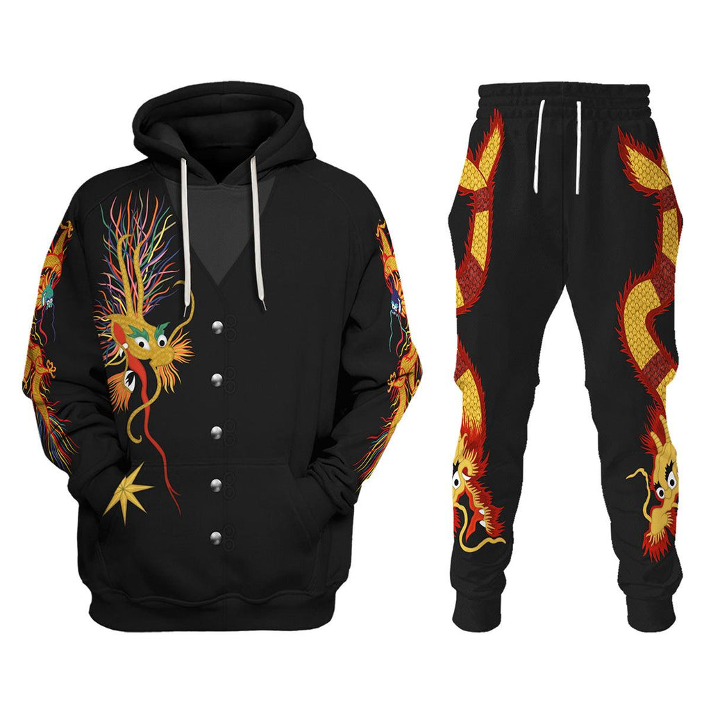 Gearhomie Jimmy Page Dragon Suit Costume Hoodie Sweatshirt T-Shirt Tracksuit - Gearhomie.com