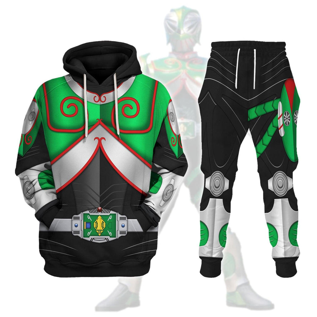 Gearhomie Kamen Rider Camo Cosplay Costumes Hoodies Sweatshirt T-shirt Tracksuit - Gearhomie.com