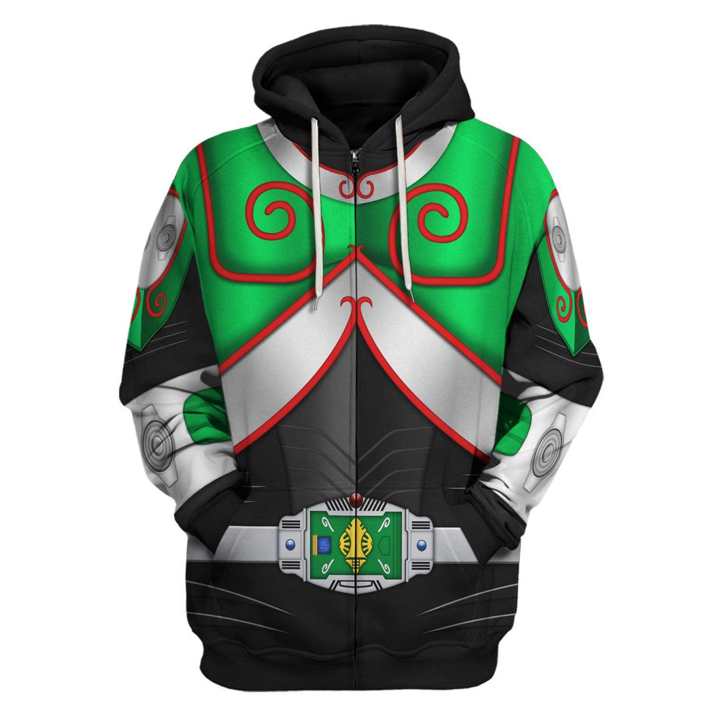 Gearhomie Kamen Rider Camo Cosplay Costumes Hoodies Sweatshirt T-shirt Tracksuit - Gearhomie.com