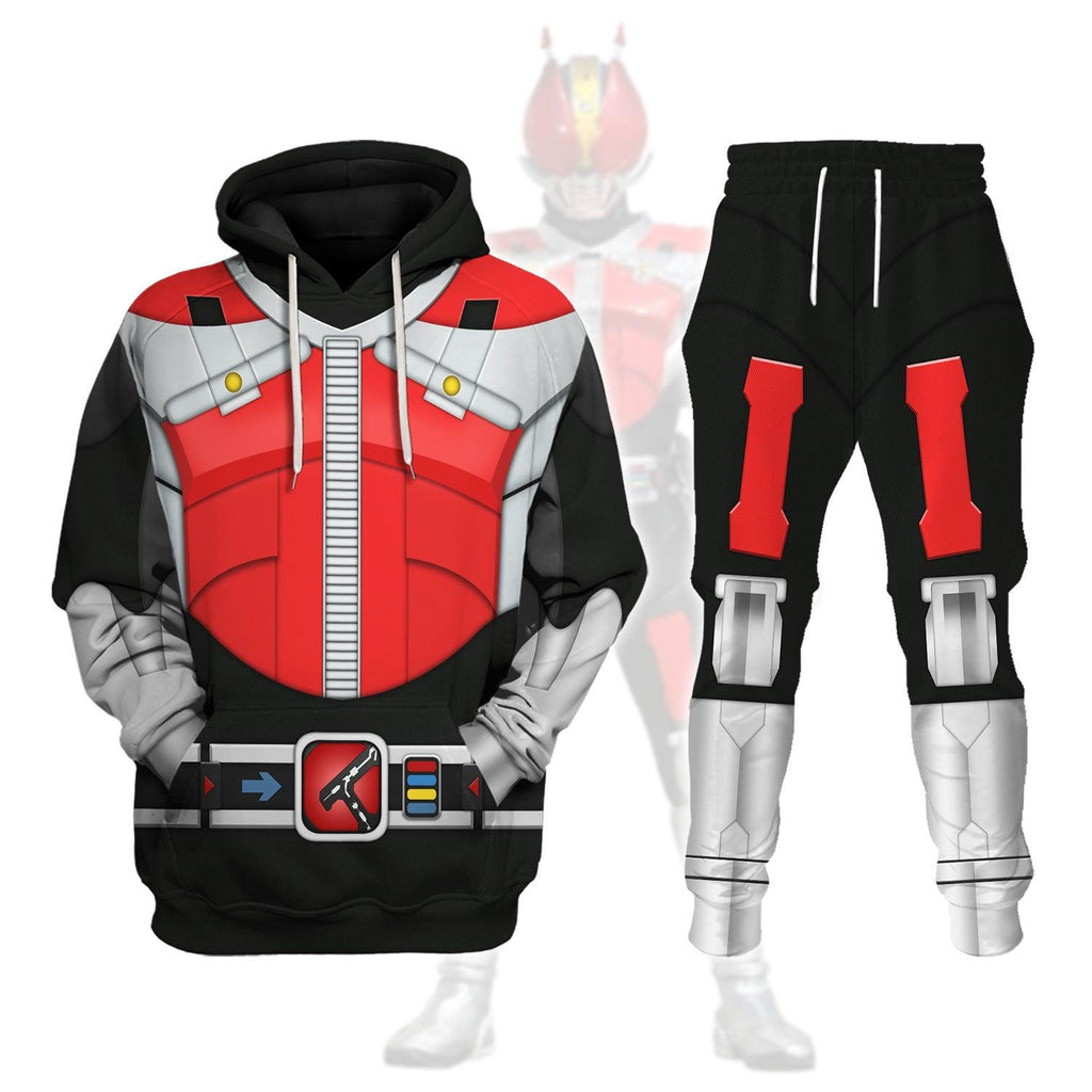 Gearhomie Kamen Rider Den-O Cosplay Costumes Hoodies Sweatshirt T-shirt Tracksuit - Gearhomie.com